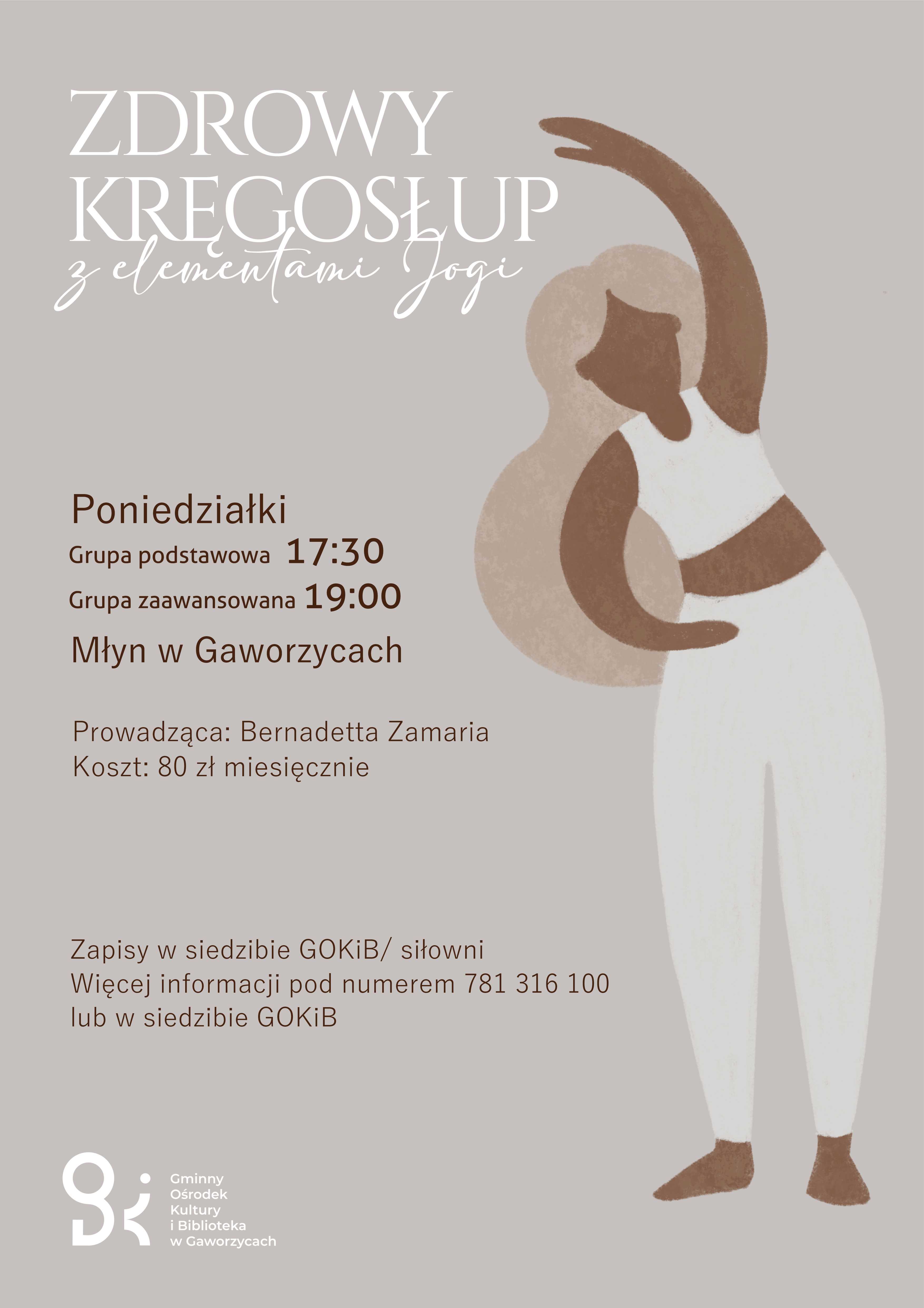 Zdrowy kręgosłup z&nbsp;elementami Jogi