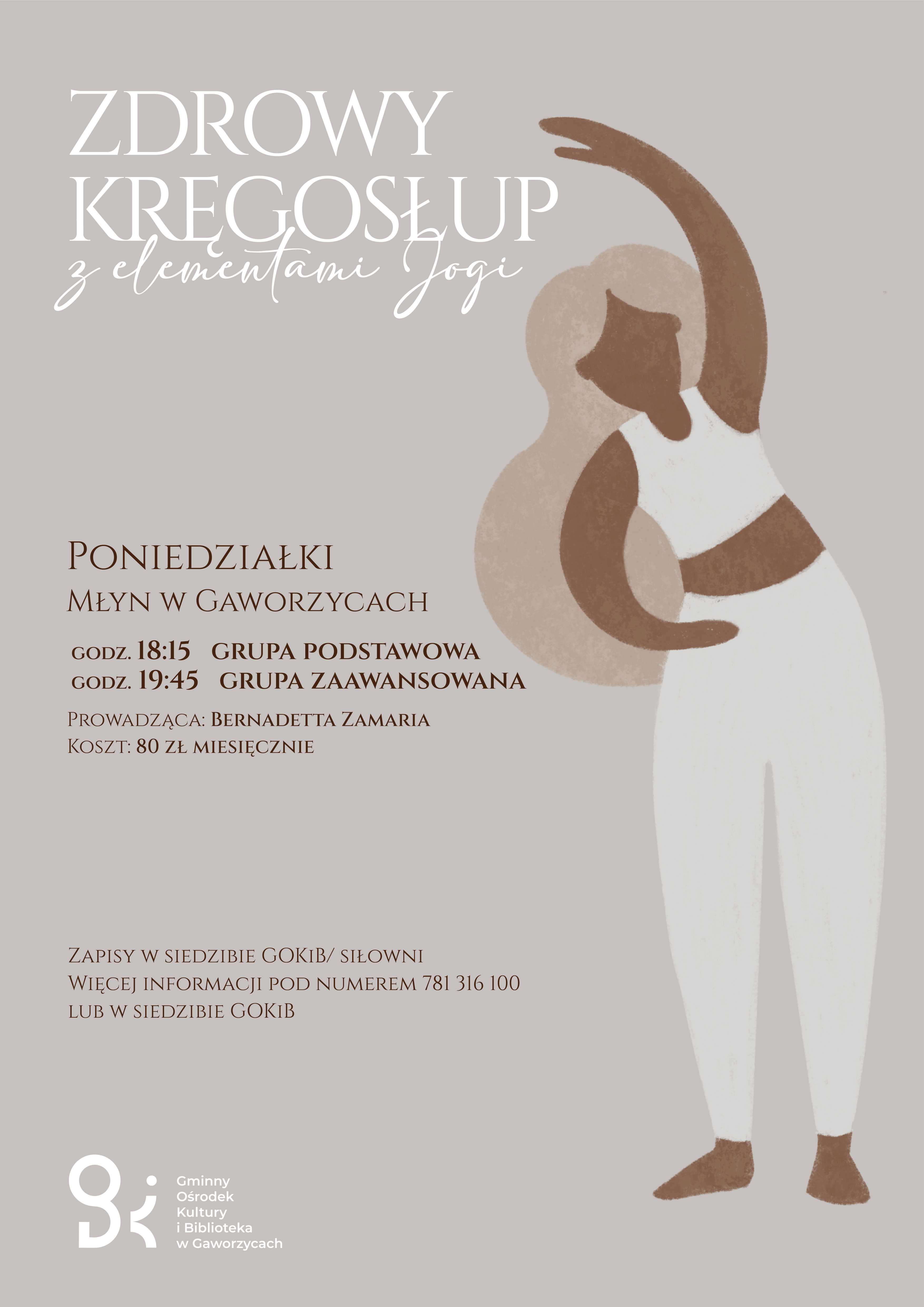 Zdrowy kręgosłup z&nbsp;elementami Jogi