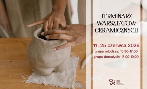 Zdjęcie do Terminarz warsztat&oacute;w ceramicznych na czerwiec 