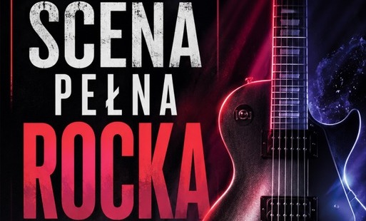 Scena pełna rocka plakat wydarzenia